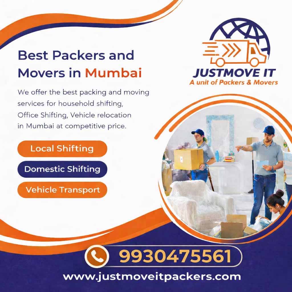 Just Move It International Packers and Movers - Mumbai