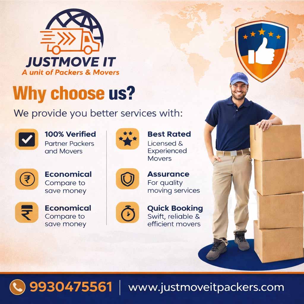 Why Choose Just Move It International Packers and Movers In Mumbai